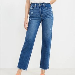 LOFT Straight Jean